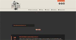 Desktop Screenshot of benevaretterem.hu